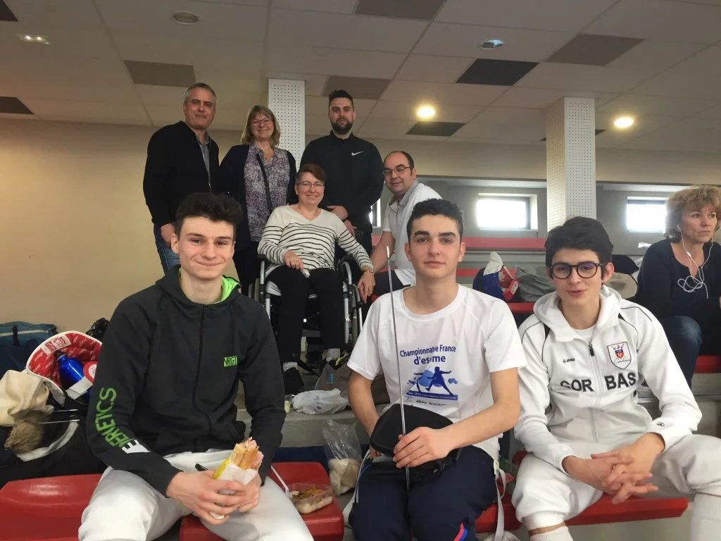 Compétitions Colmar Caluire Tassin le groupe